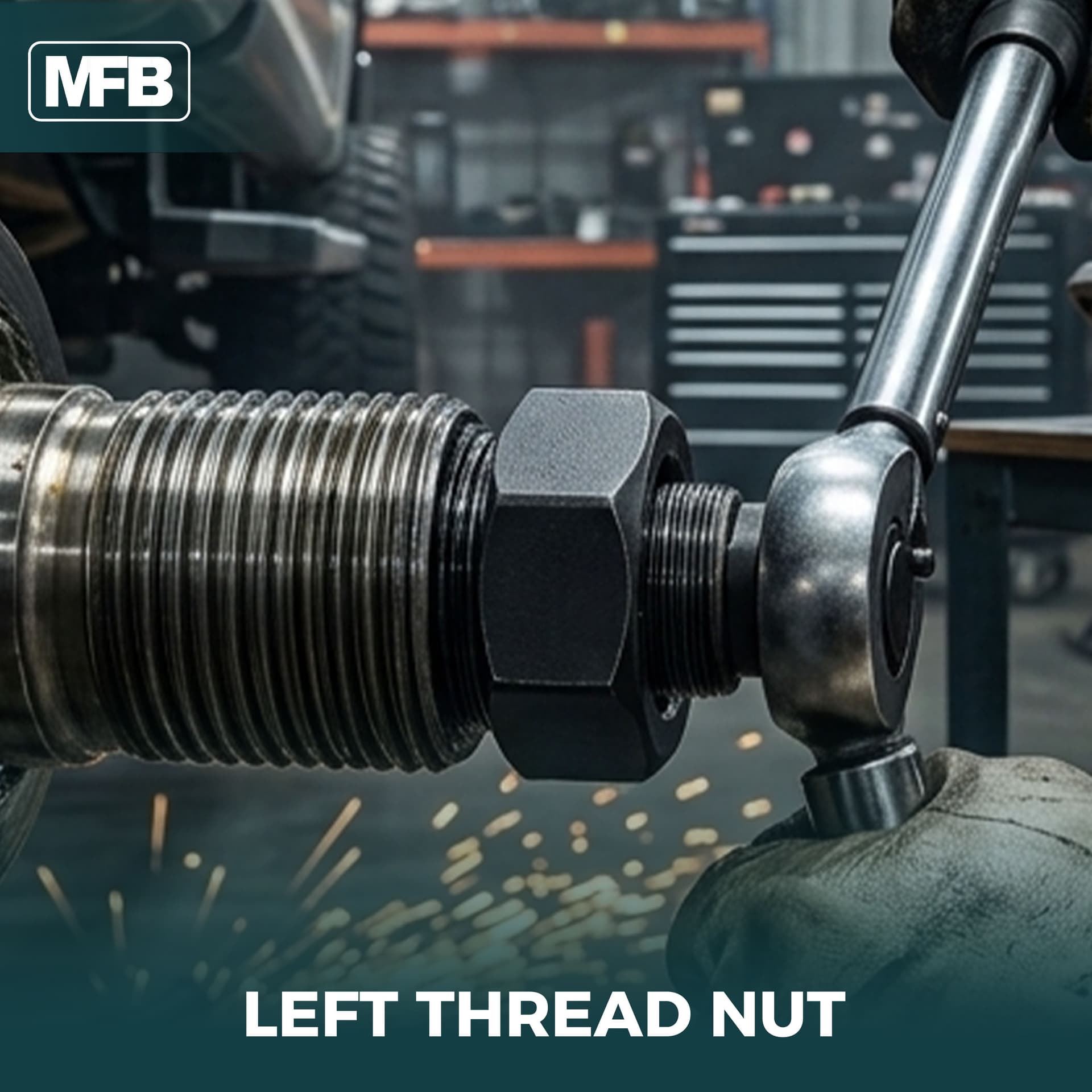LEFT THREAD NUT