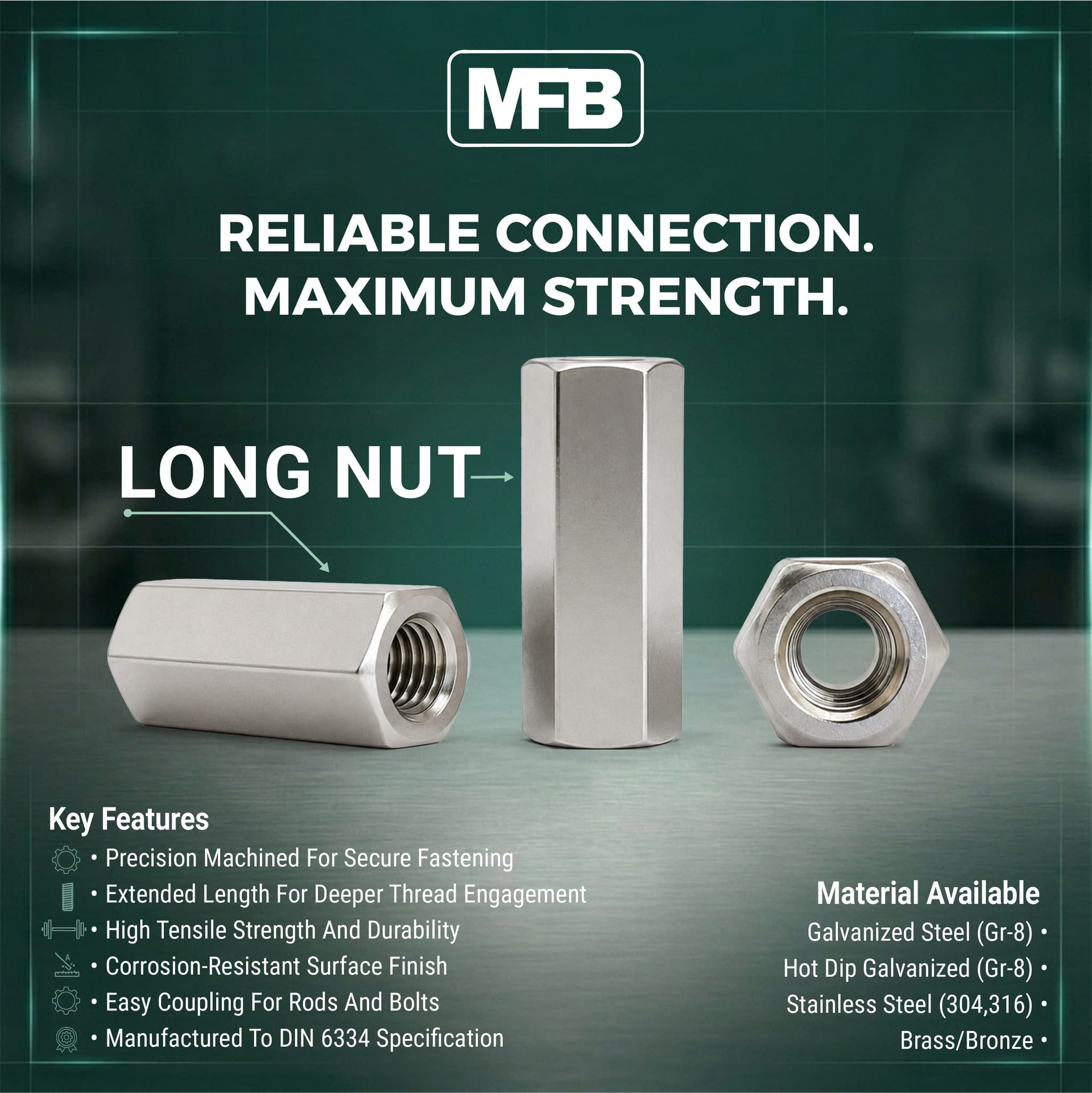 LONG NUT