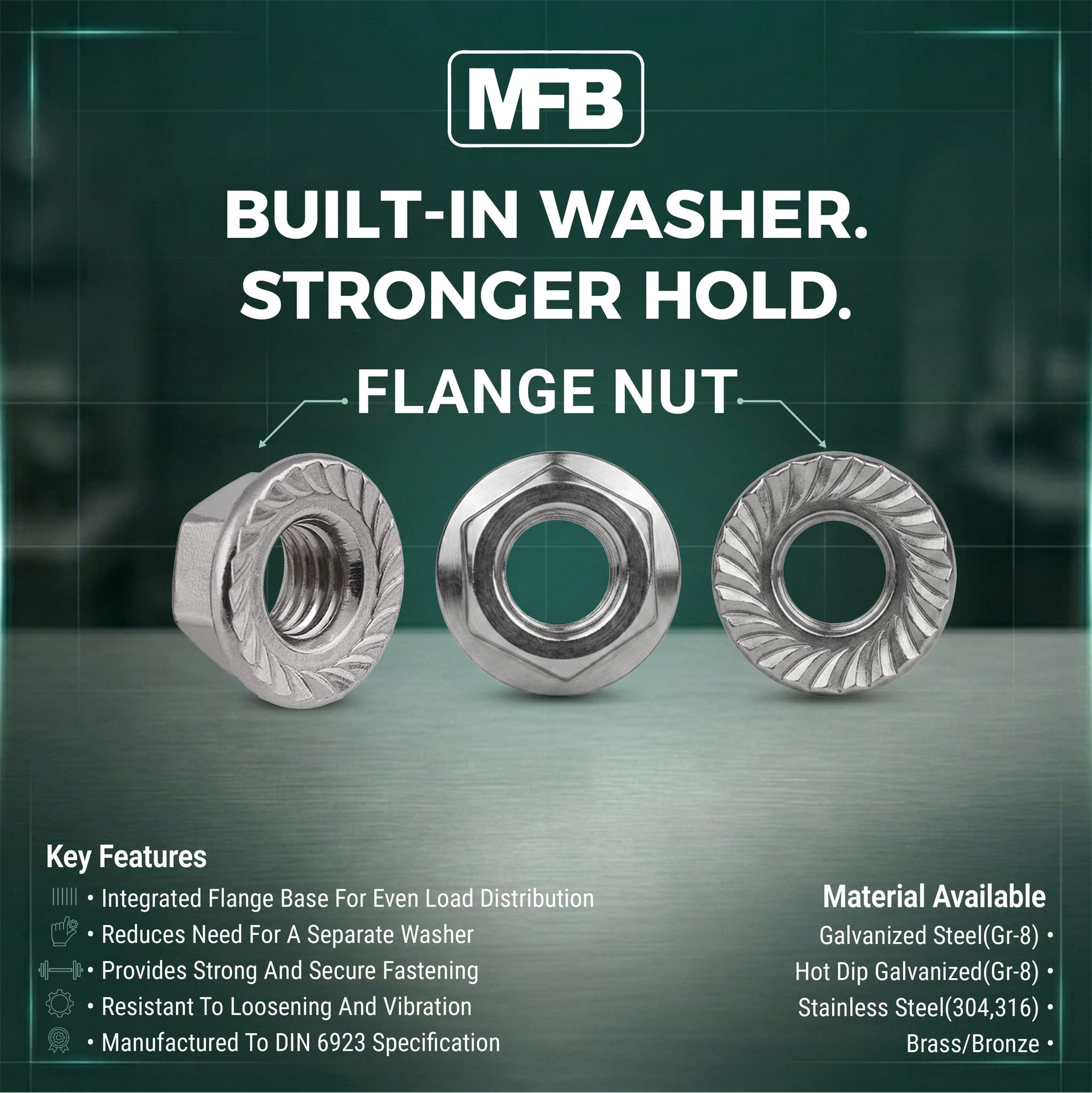 FLANGE NUT