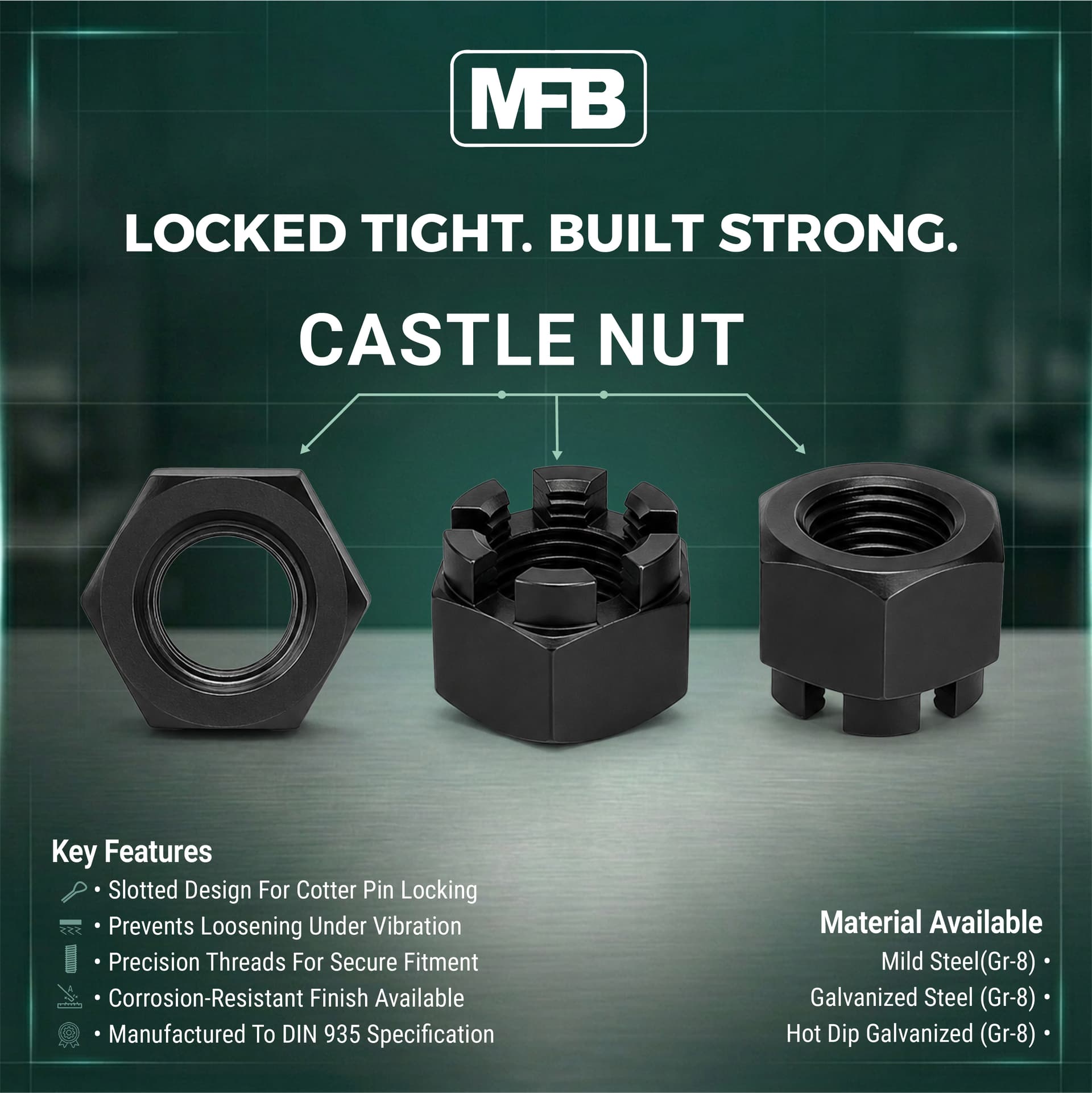 CASTLE NUT