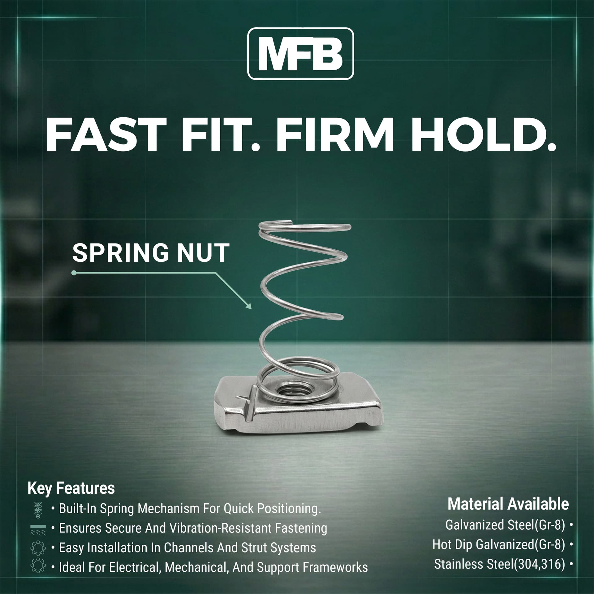 SPRING NUT