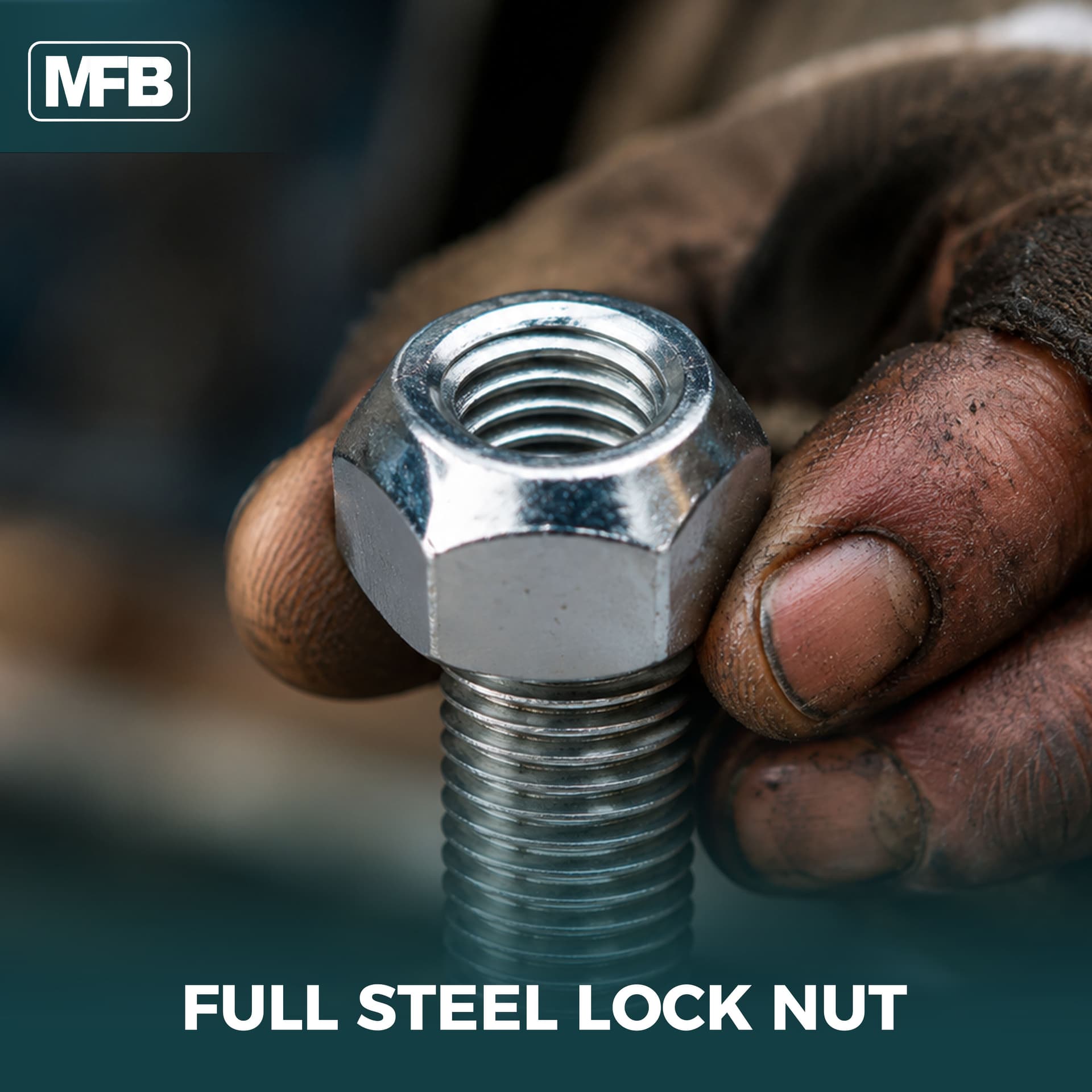 FULL STEEL LOCKNUT