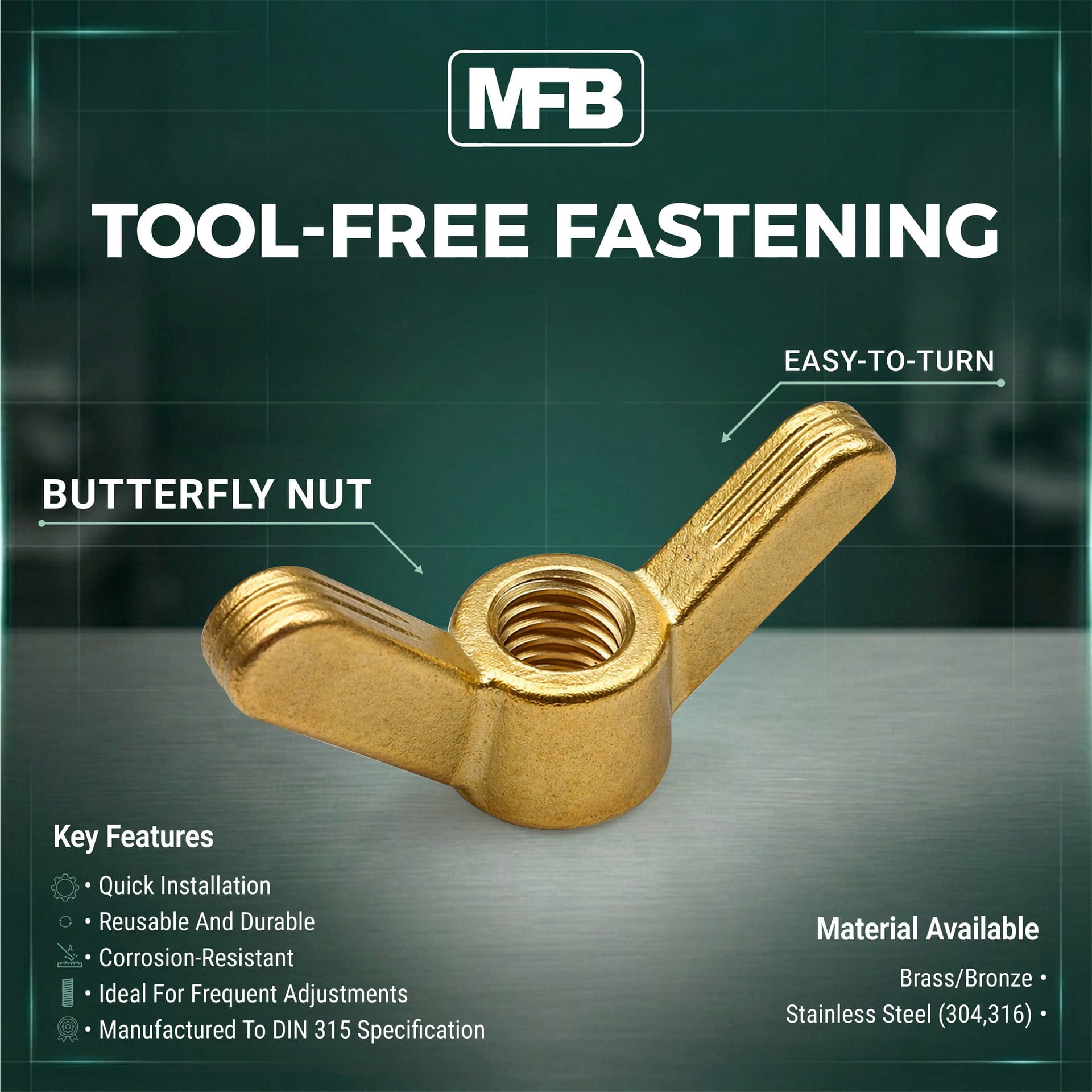 Butterfly Nuts