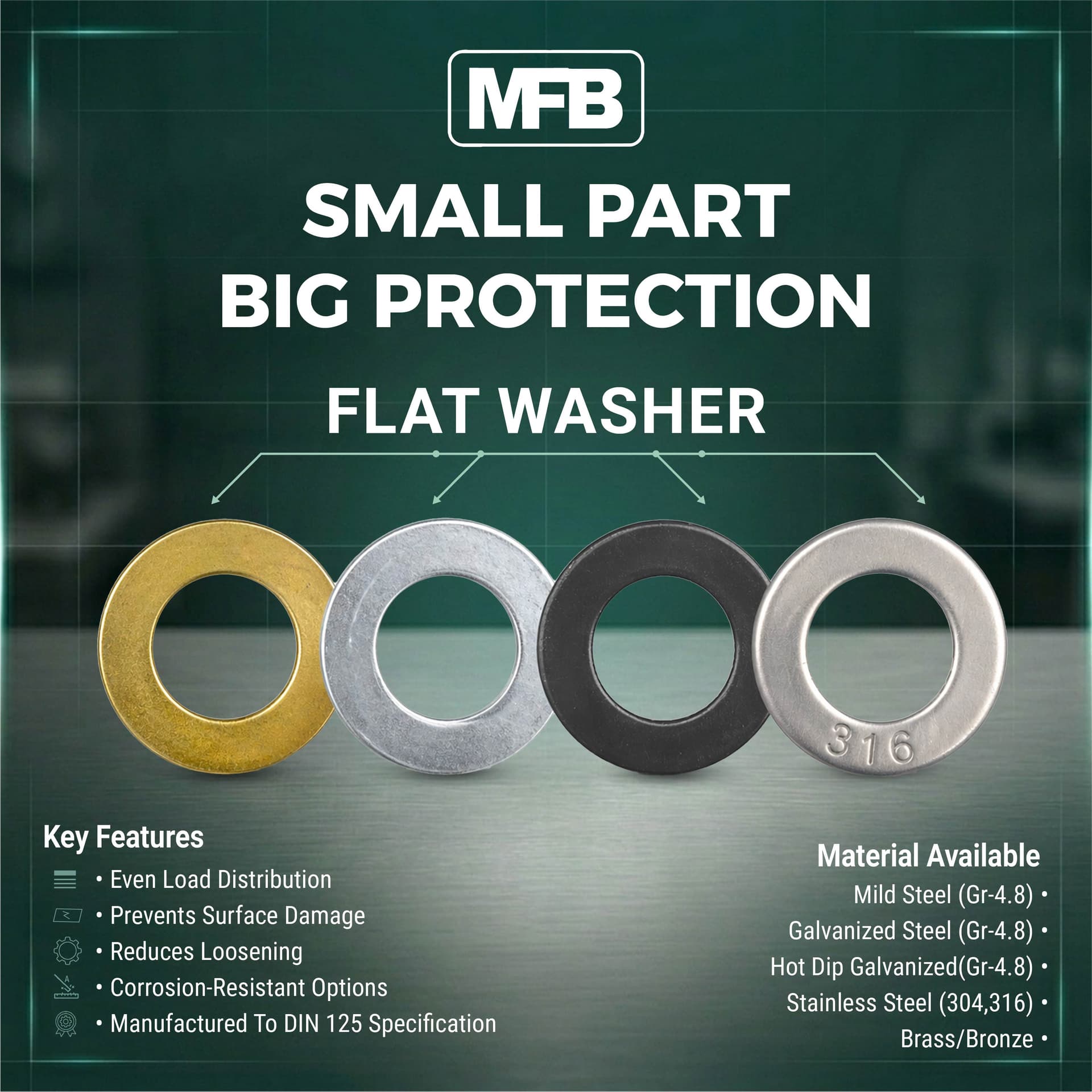 FLAT WASHER